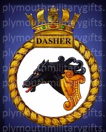 HMS Dasher Magnet